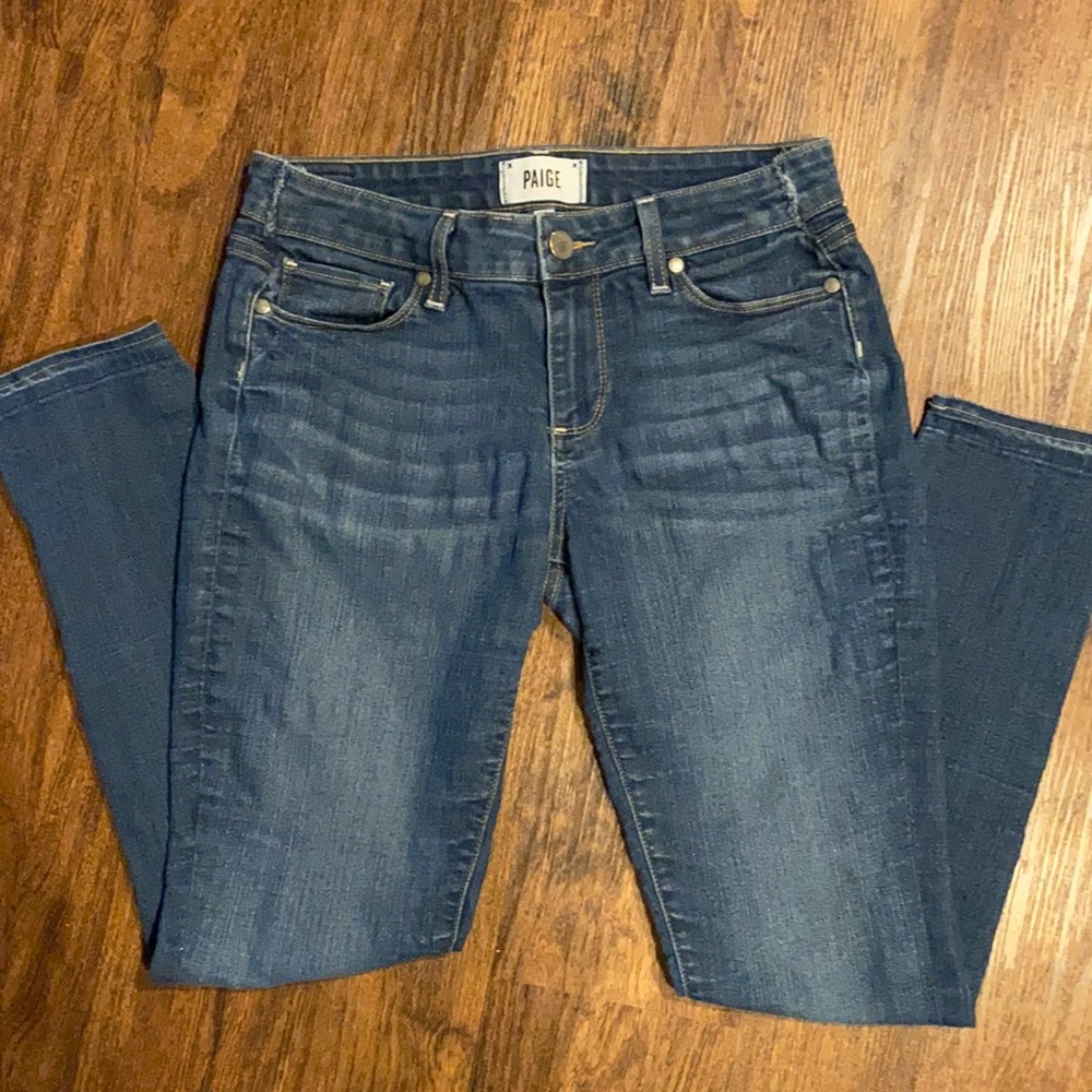 Paige ‘Kylie’ Crop Skinny Jeans sz 28